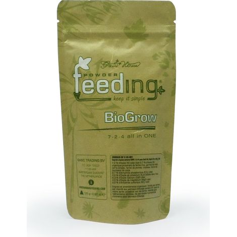 Engrais BIOGROW Powder Feeding 125gr - GREEN HOUSE