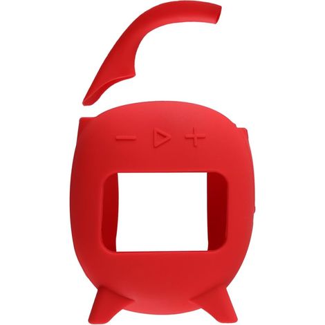 Étui de Transport en Silicone pour Enceinte Bluetooth Portable Clip 5 (Rouge) (1/5)