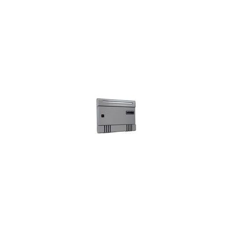 C CASSETTA POSTALE CONDOMI MAXISTEEL SILV 36.5X6.5X30CM
