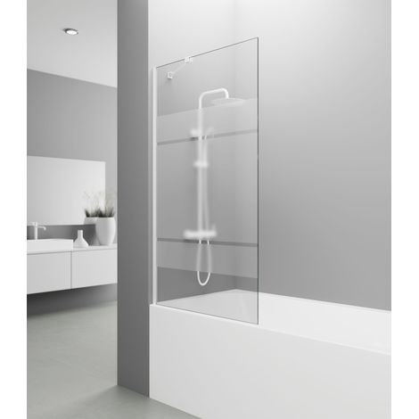 Panel de Bañera Fijo Screen Blanco Frost 85 cm - GME (1/3)