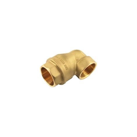 Racord isiflo 122 codo hembra 90° latón