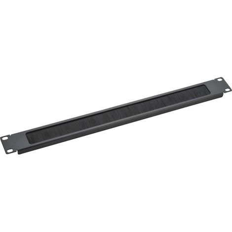 Bandeau gestion de câbles en brosse pour rack 19'', Hauteur 1U (1/2)