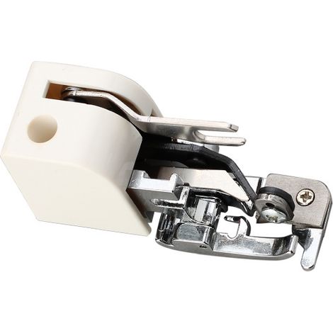 Side Cutter Presser Foot, 1 Piece Universal Serger Presser Feet Sewing Machine Feet Attachment Accessory for Most Low Shank Sewing Machines (1/4)