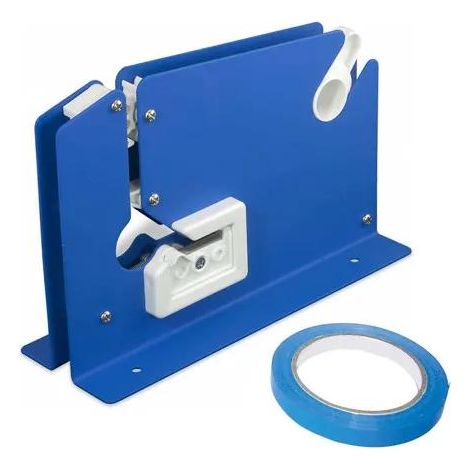 Macchina chiusura sacchetti Geko metallo blu 20 cm robusta