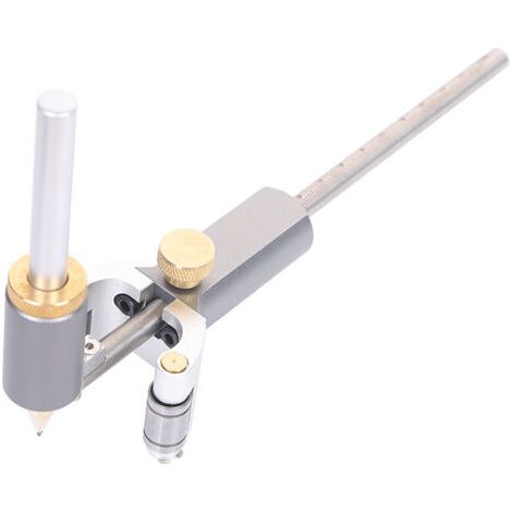 Outil de traçage à arc linéaire, outil de marquage à double usage, travail du bois, outil de traçage de 0 à 13 mm pour bois et céramique (1/5)