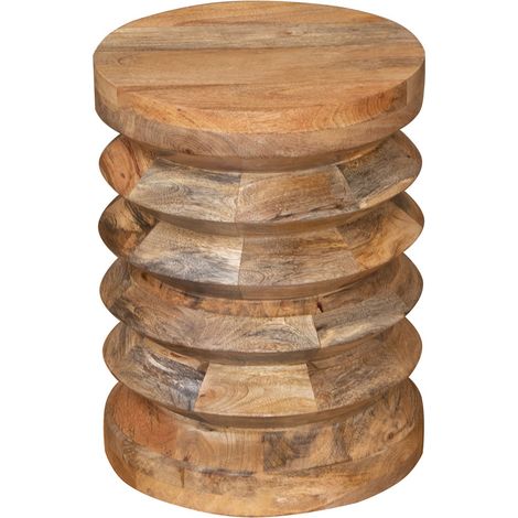 Signes Grimalt Mobili ausiliari del tavolo in legno Tabella ausiliaria marrone - 44x34x34cm