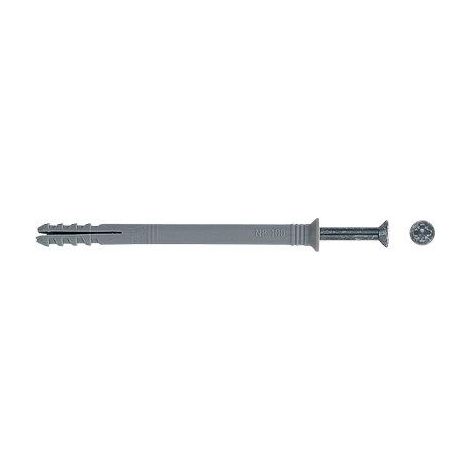 TASSELLO NYLON PROLUNGATO N-S FISCHER - VITE A CHIODO N 4X35/10 S CF=PZ 100- 1 confezioni