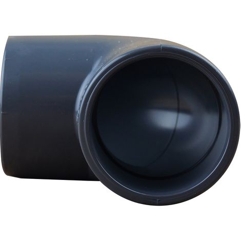 COUDE PVC PRESSION NF 90° FF à coller - Ø32 - PLASSON