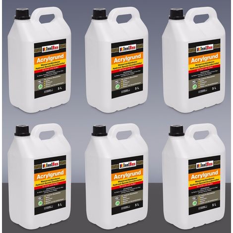IsolBau Acryl-Tiefengrundierung Acrylgrund 30 L