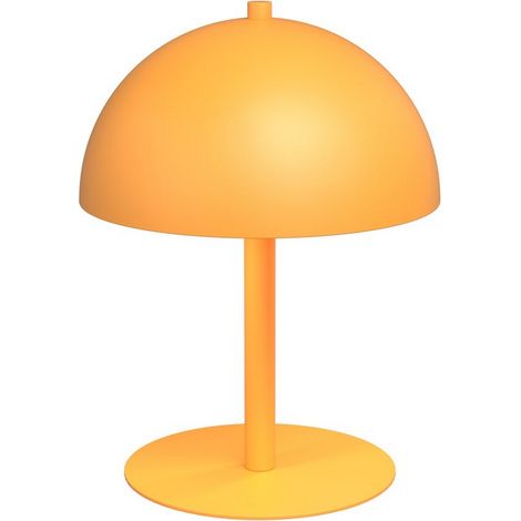 Lampada da Tavolo Mogu, Metallo, Arancione, 18x24x18 cm (1/5)