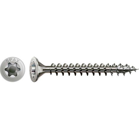 SPAX 1197000450253 Vite da legno 4.5 mm 25 mm T-STAR plus Acciaio inox A2 200 pz.