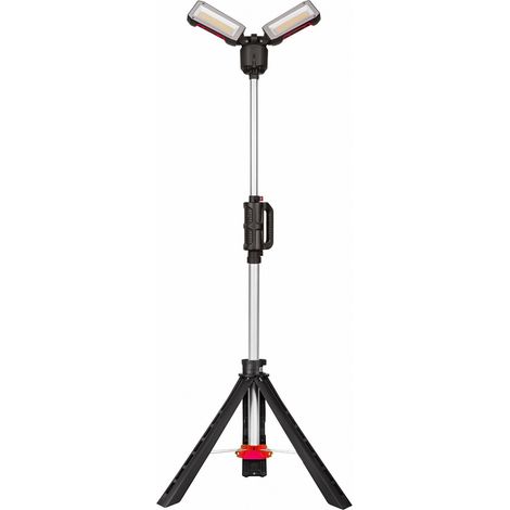 Awtools Projecteur 6000 lumens noir robuste et rechargeable