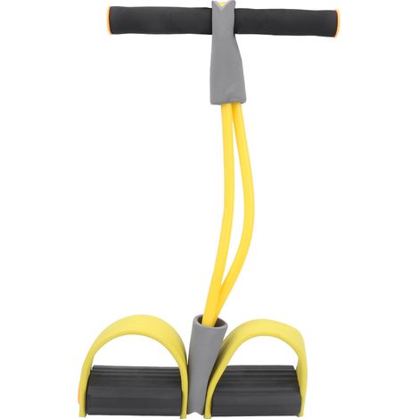 Corde De Traction À Pédale - 2 Tubes En Latex - Pour Fitness Abdominal Et Jambes - Ensemble Complet (1/5)