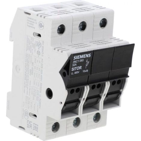 Fusibile sezionatore Siemens 3nc1093 32 A 690 V 3 poli