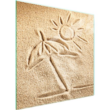 PIASTRA PROTETTIVA IN VETRO PER STUFA 50x52 BEACH (1/5)