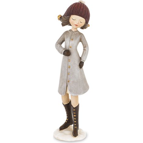 Figurine de Noël en plastique 18 x 4,5 x 4,5 cm Kelly (1/5)