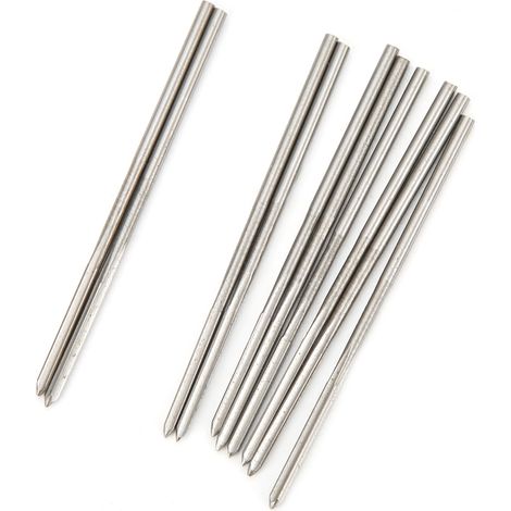 Lot de 10 alésoirs en acier rapide entièrement rectifiés de 1,7 mm pour machines à queue droite (1/5)