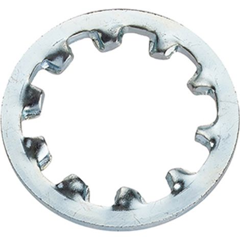Unifix Internal Toothlock Washers DIN 6797J BZP - M3 (3.2) - Box of 2000