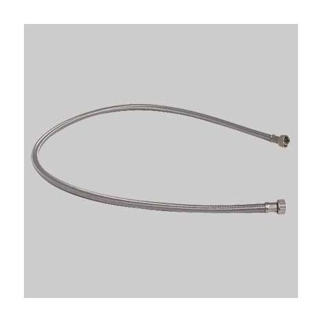 TUBO CARICO LAVATRICE IN ACCIAIO cm 200 con curva MADE IN ITALY