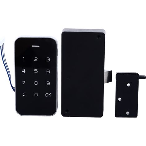Serrure électronique pour armoire, haute sécurité, saisie par mot de passe, clavier tactile numérique pour la maison (1/5)