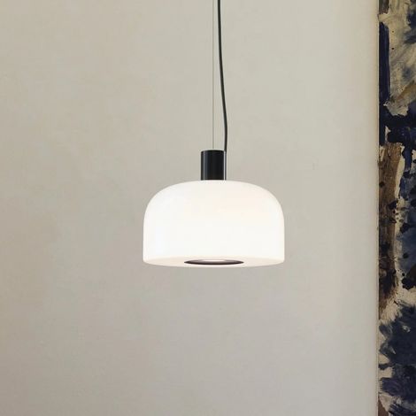 [NEUWERTIG] B-Ware Flos Hängeleuchte Pendelleuchte Bellhop Glass S1 Braun Glas Leuchte Lampenschirm