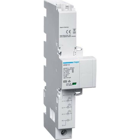 Hager Kombiableiter 4P T1+T2+T3 SPA811Z