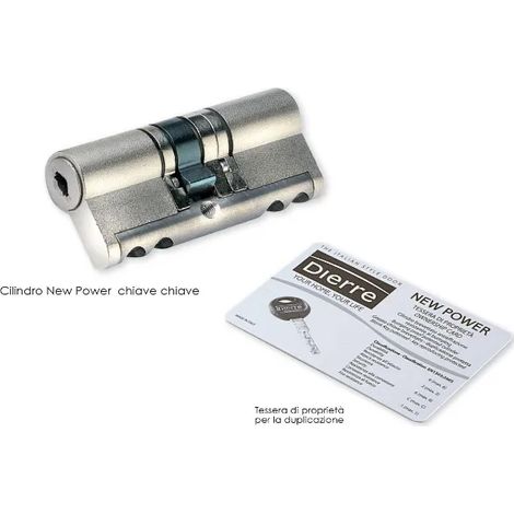 CILINDRO DIERRE NEWPOWER 30+50 CHI/CHI 5CH -PROMO- (1/3)