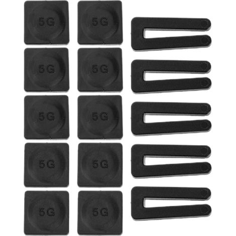 Kit D'équilibrage des Pales de Ventilateur pour Ventilateur de Plafond Clips en Métal et Poids Auto-adhésifs 5g, Réduit le Bruit et Assure un Fonctionnement Stable en Camping (1/5)