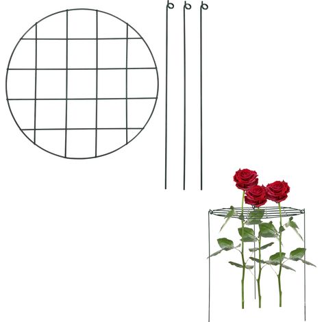 Support à plantes en métal fer en forme de grille pour jardin, support pour fraisiers, tuteur pour plantes (1/5)