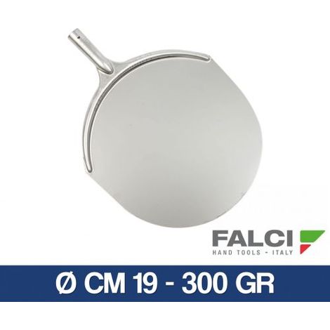 PALA PER PIZZA PANE DOLCI TONDA ACCIAIO INOX FALCI IN FORNO (35902V) Ø CM 19 - 300 GR (35902) (1/2)