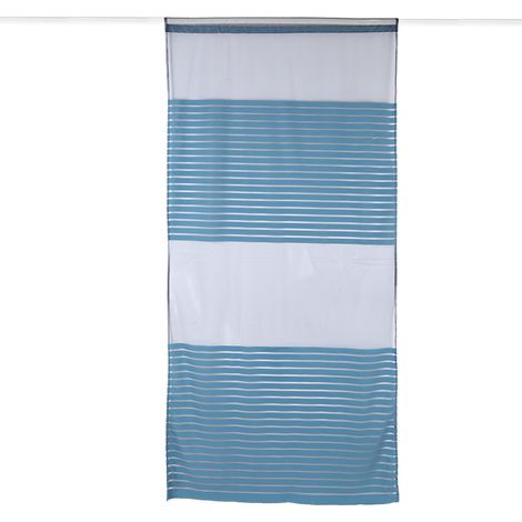 Rideau En Tulle - Polyester Respirant 100x213cm - Pour Salon Chambre Balcon - 1 Panneau (1/5)