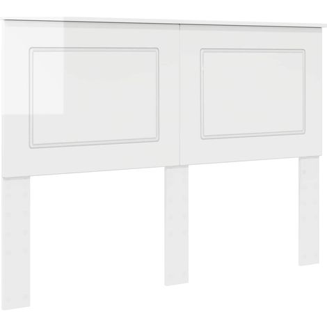 Maison Exclusive - Cabecero Brillante 100 cm Madera de ingeniería (1/5)