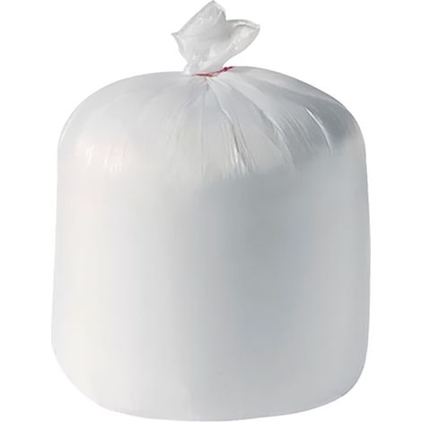 Lot 500 sacs poubelle à déchet Rouleaux de 20L 30L 50L 100L 110L 130L Litres Taille - 100L-BLANC (1/5)