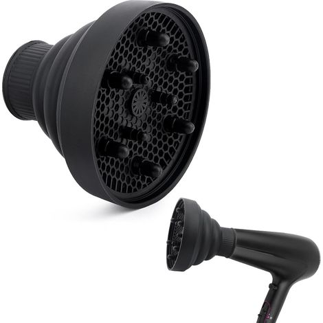Universeller Haartrockner-Diffusor zum Trocknen und Stylen von lockigem Haar (1/5)
