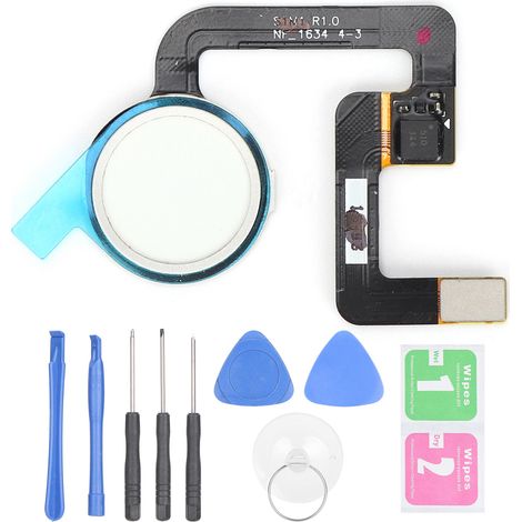 Fingerabdrucksensor, Zurück-Taste und Flexkabel für Google Pixel/Pixel XL – Weiß