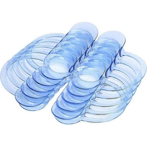 Mundöffner für Wangen und Mundwinkel, Mundwinkelhalter, intraoral, C-förmig, blau