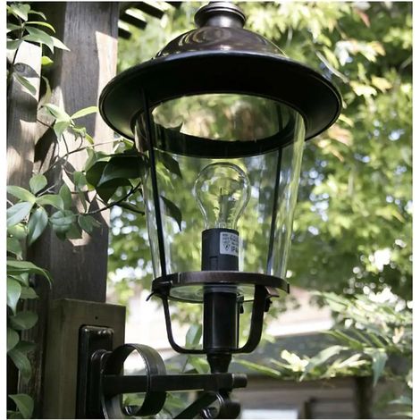 Lampada applique da esterno in alluminio Parigi (1/2)
