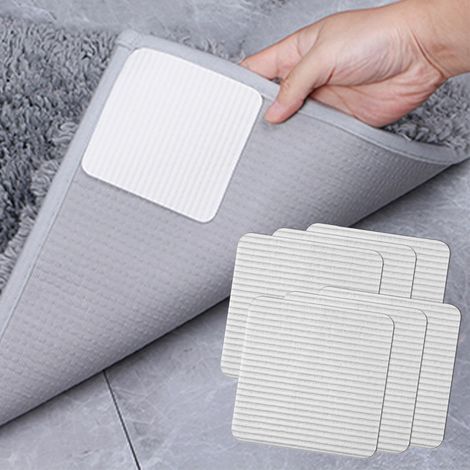 Antirutschmatte für Teppich, 6 Stück, waschbar, Vakuum-Technologie (1/5)