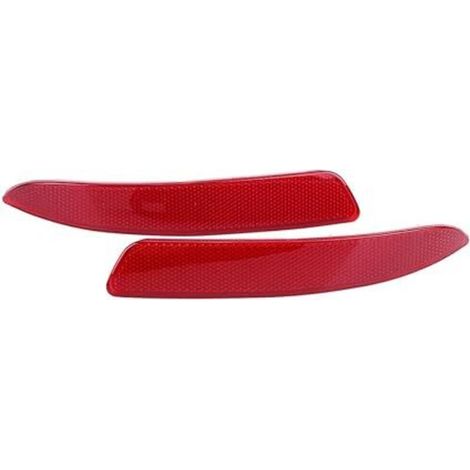 Catarifrangenti paraurti posteriore, 1 coppia di catarifrangenti paraurti posteriore rossi sinistro e destro per E70 X5 2007-2013 63217158949 63217158950 (1/4)