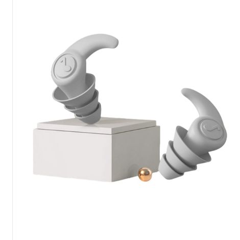 Bouchons d'oreille en silicone antibruit pour dormir, étudier et voyager (1/4)