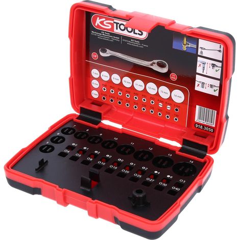 KS TOOLS  maletín vacío  de plástico  para 918.3050  - 918.3050-99 (1/4)