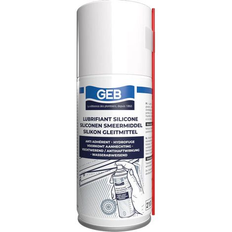 Lubrificante anti-aderente GEB 100% silicone aerosol 210 150 ml (1/4)
