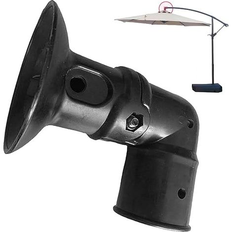 Accessoire de Parasol Déporté Pièces de Rechange pour Manivelle Poignée Parasol Set de Pièces de Support, Courber la tête (1/4)