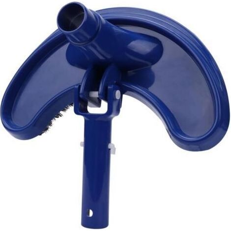 Tête Aspiration Incurvée pour Piscine Accessoire de Nettoyage et Réutilisable pour Sols et Spas Compatible avec Skimmer et Ventouse Piscine (1/5)
