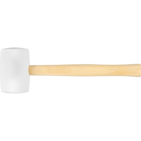 Hammer Strend Pro HM221 900 g, Gummihammer, WhiteHead, Holzgriff, Stiellänge 355mm