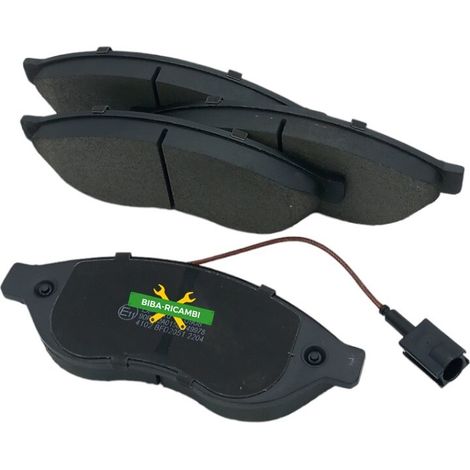 Kit 4 pastiglie anteriori compatibile per fiat  peugeot  citroen (1/5)