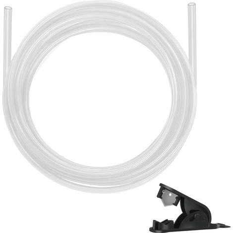 Tuyau PTFE 5m, Diamètre Intérieur 2,5mm x Diamètre Extérieur 4mm pour Imprimante 3D, Compatible Filament 1,75mm Bowden Ender, A1/A1 mini/P1P/P1S/X1C, K1/K1 Max/Ender 3 V3 (1/5)