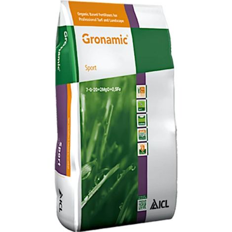 ICL Gronamic Sport High K 25 kg Sportrasendünger Golfrasendünger