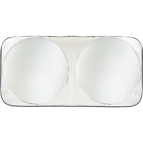 Pare-brise pare-soleil pliable pour fenêtre de voiture, protection contre les rayons UV et la chaleur, accessoire d'intérieur 190 x 90 cm (1/5)