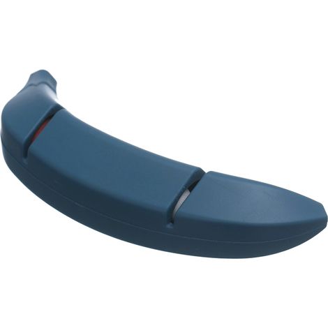 Affûteur de couteaux à 2 fentes, bleu, outil d'affûtage pour lames de cuisine, motif banane décoratif (1/5)